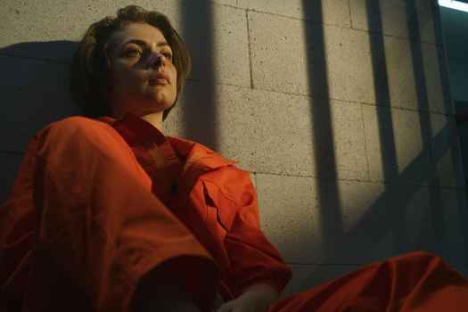 Prisoner in cell