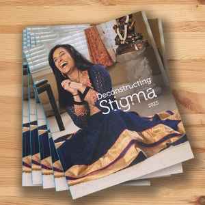 Stack of Deconstructing Stigma books