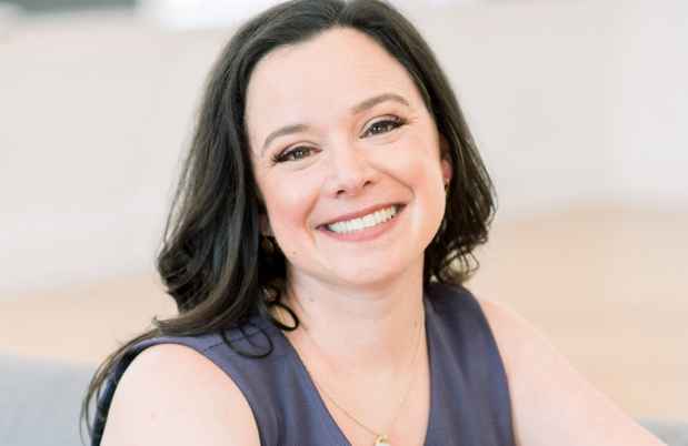 Participant Lauren - person with dark hair in a dark tank top