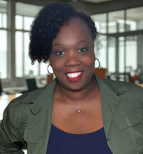 Deconstructing Stigma participant LaKisha - person in green jacket
