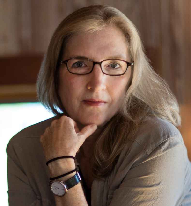 Participant Luanne - person with blond hair and glasses